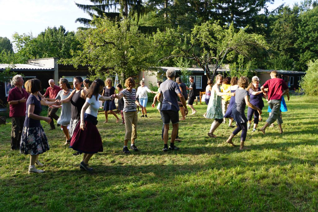 Tanz Chappeloise beim Folktanz-Sommerfest in Molchow 2019